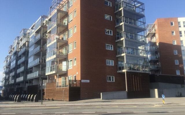 Отель Gauk Apartments Sentrum 3 Норвегия, Санднес - отзывы, цены и фото номеров - забронировать отель Gauk Apartments Sentrum 3 онлайн вид на фасад