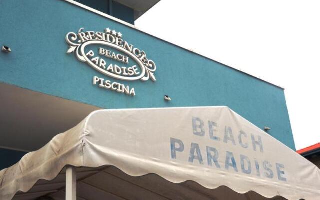 Отель Residence Beach Paradise Италия, Римини - отзывы, цены и фото номеров - забронировать отель Residence Beach Paradise онлайн вид на фасад