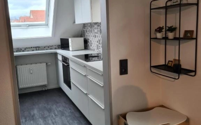 Maisonette-Wohnung mit Balkon