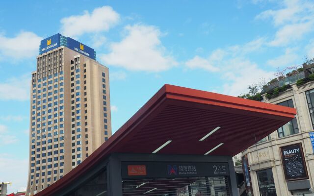 Отель Millennium Harbourview Hotel Xiamen Китай, Сямынь - 1 отзыв об отеле, цены и фото номеров - забронировать отель Millennium Harbourview Hotel Xiamen онлайн вид на фасад