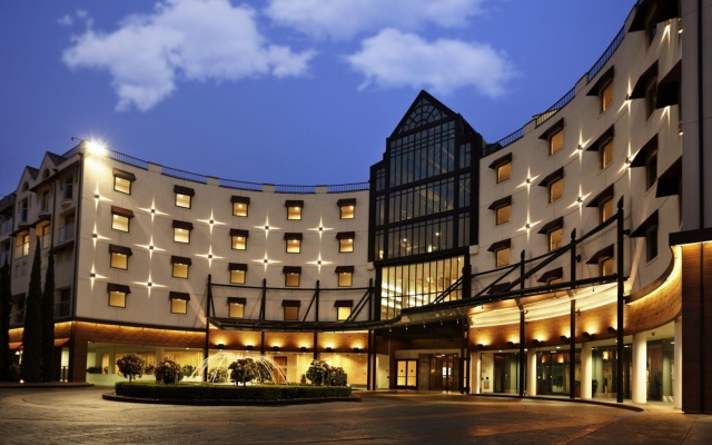 Отель Loews Santa Monica Санта-Моника вид на фасад