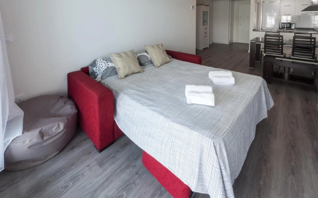 BREZO - Apartment with shared pool in Oliva Nova . Free WiFi