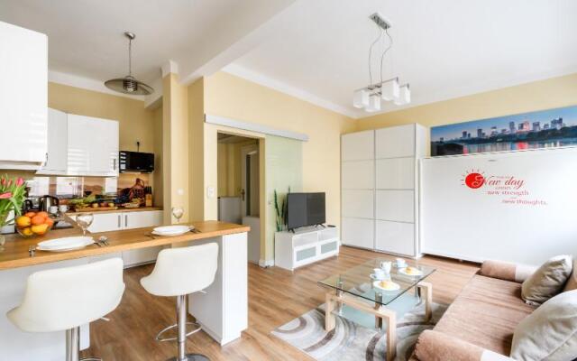 Апартаменты Studio Tamka Old Town YesApartments комната для гостей