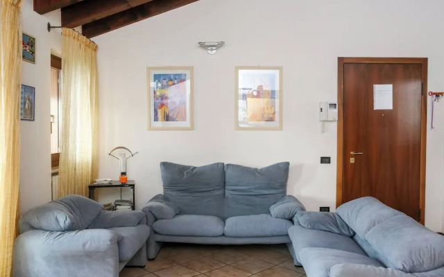 Flat Lake Garda With Very Panoramic View