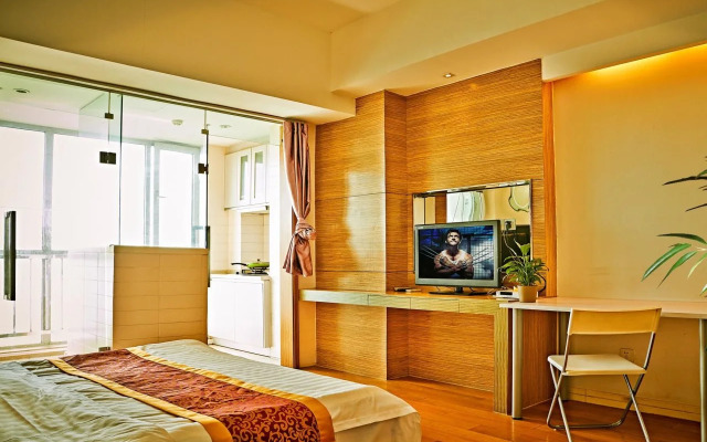 Suju Service Apartment Shanghai Disney Zhoupu Wanda