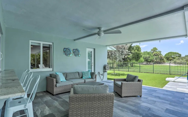 Jupiter Home w/ Private Pool & Putting Green!