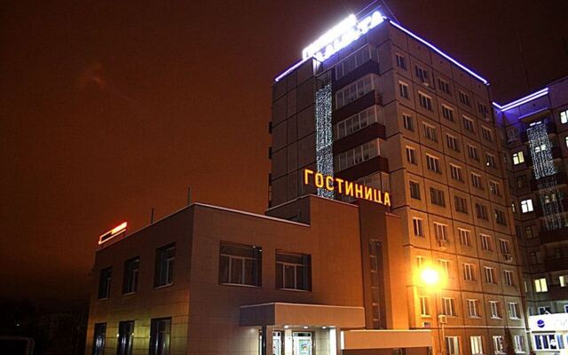 Гостиница Планета вид на фасад