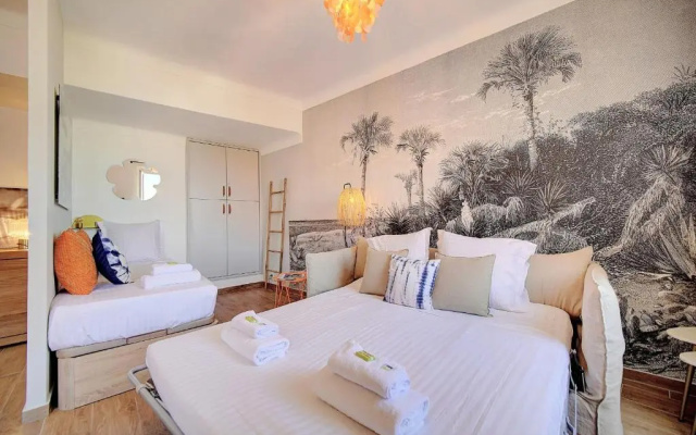 IMMOGROOM - Sea view apartment - 3 min from beach - AC