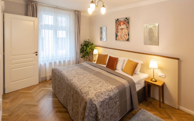 Отель SeNo 6 Apartments Чехия, Прага - отзывы, цены и фото номеров - забронировать отель SeNo 6 Apartments онлайн комната для гостей