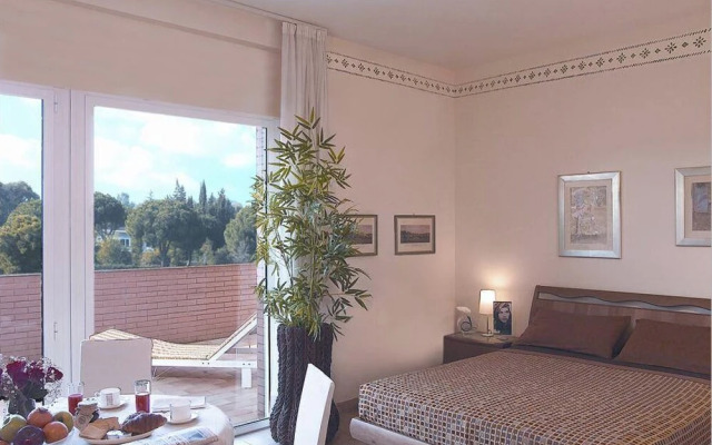 Long Stay Comfort Apartment With Backyard Rome Area Residence
