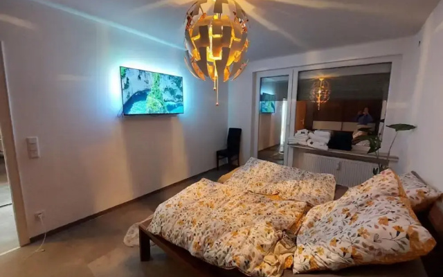 Modern Apartment With Balcony