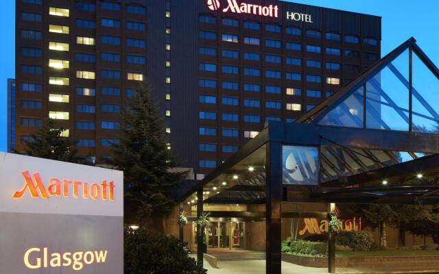 Glasgow Marriott Hotel вид на фасад