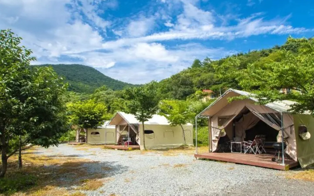 Gyeongju healing camp glamping