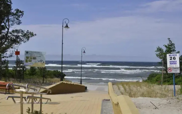OW Tęcza przy plaży