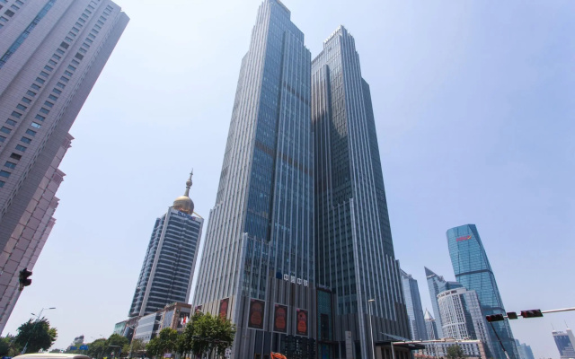 Qingdao Jinshan We Holiday Apartment Wu Si Square