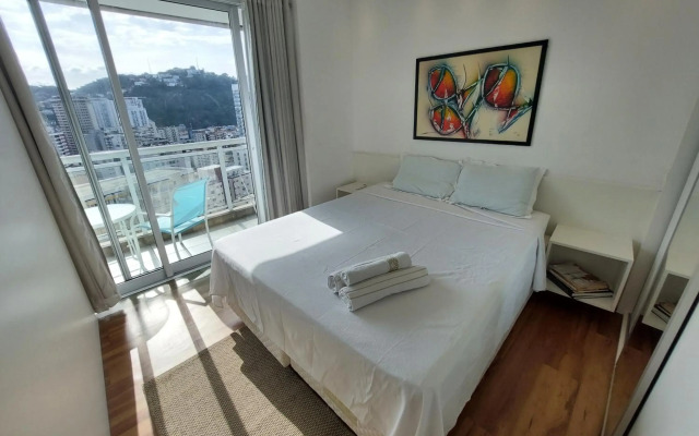 Book Santos - Unlimited 1709 - Apartamento Vista Mar