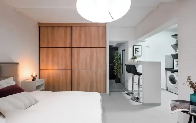 Industrial cozy studio in Piata Amzei