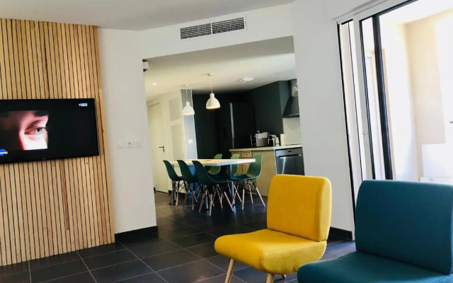 Appt moderne Vieil Antibes 3 pièc