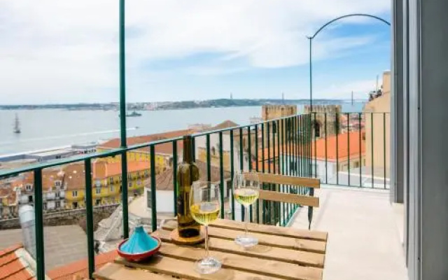 Alfama Terrace River View 12 by Lisbonne Collection