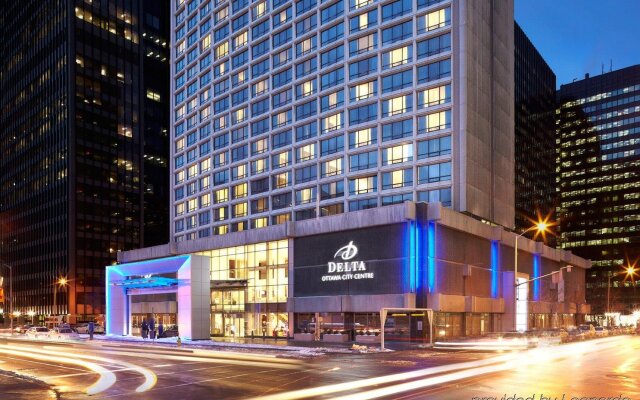 Отель Delta Hotels by Marriott Ottawa City Centre Канада, Оттава - отзывы, цены и фото номеров - забронировать отель Delta Hotels by Marriott Ottawa City Centre онлайн вид на фасад