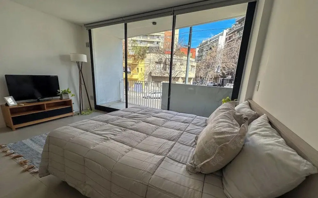 RentUp - Palermo · estudio con balcón y piscina & terraza