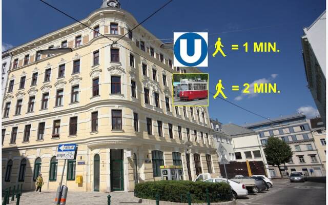 Отель Sobieski Apartments Sobieskigasse Австрия, Вена - отзывы, цены и фото номеров - забронировать отель Sobieski Apartments Sobieskigasse онлайн вид на фасад