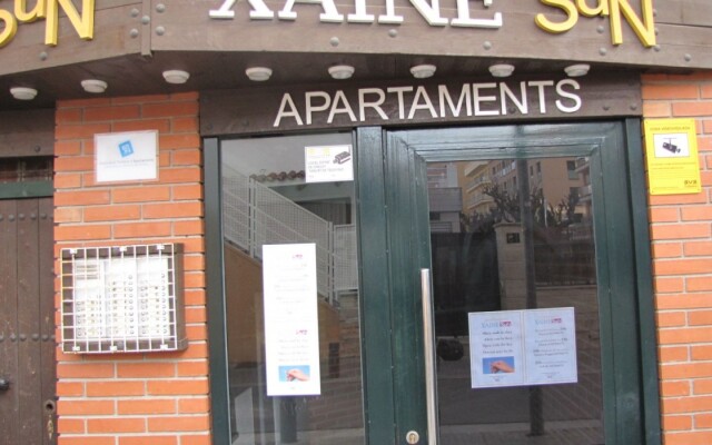 Отель Apartamentos Sun & Moon (Ex Xaine Sun) Испания, Льорет-де-Мар - отзывы, цены и фото номеров - забронировать отель Apartamentos Sun & Moon (Ex Xaine Sun) онлайн вид на фасад