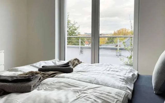 Modernes Apartment über den Dächern von Osnabrück