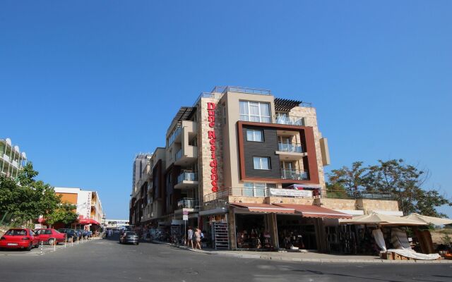 Отель Menada Dune Residence Apartments Болгария, Солнечный берег - отзывы, цены и фото номеров - забронировать отель Menada Dune Residence Apartments онлайн вид на фасад