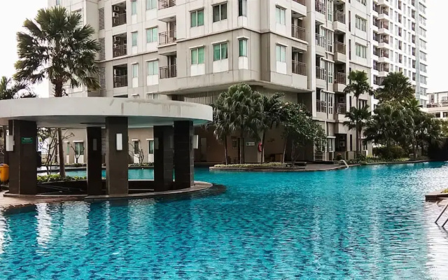 Good Deal And Restful 1Br At Apartment Thamrin Residence