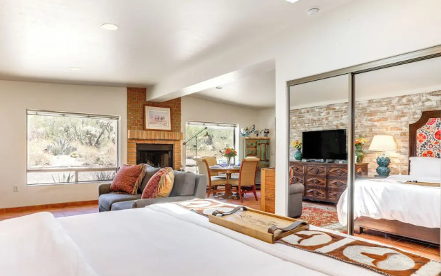 Near Hiking: Mtn-view Tucson Studio Retreat