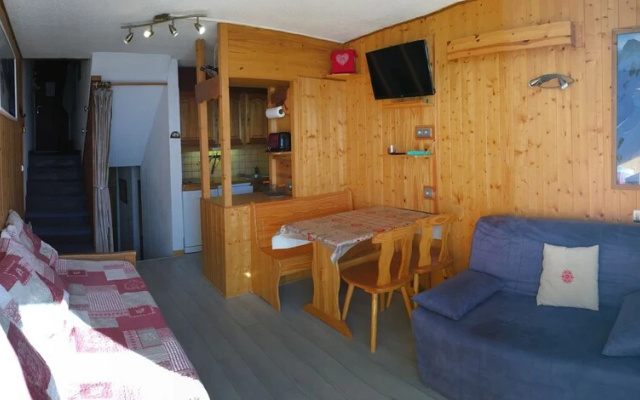 Studio Les Ménuires 3 Vallées - Ski aux Pieds