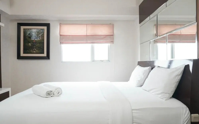 Strategic Location 1BR The Wave Apartment with City View