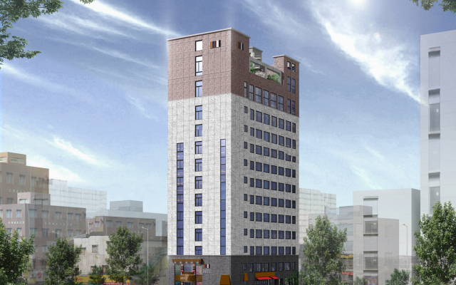 Отель STAZ Hotel Myeongdong II Южная Корея, Сеул - 1 отзыв об отеле, цены и фото номеров - забронировать отель STAZ Hotel Myeongdong II онлайн вид на фасад