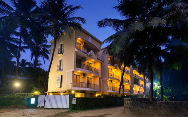 Отель Treehouse Blue Service Apartment Индия, Маджорда - отзывы, цены и фото номеров - забронировать отель Treehouse Blue Service Apartment онлайн вид на фасад