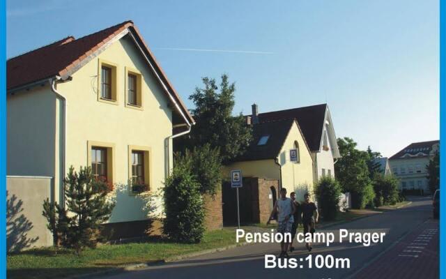 Отель Pension Camp Prager вид на фасад