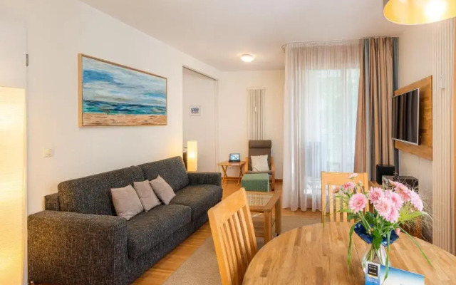 Kaiservillen Heringsdorf - Appartement mit 1 Schlafzimmer und Balkon D214