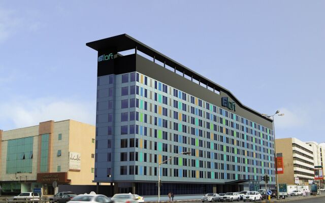 Отель Aloft Riyadh вид на фасад