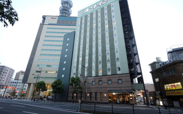 Отель Route-Inn Oita Ekimae Ойта вид на фасад