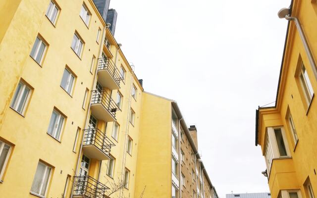 Отель Roost Kallio вид на фасад