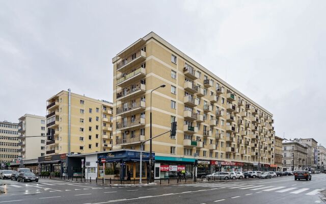 Отель Krucza Central Warsaw Apartment Польша, Варшава - отзывы, цены и фото номеров - забронировать отель Krucza Central Warsaw Apartment онлайн вид на фасад