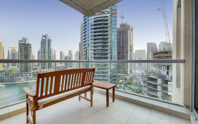 Dubai Marina- Iris Blue 1002