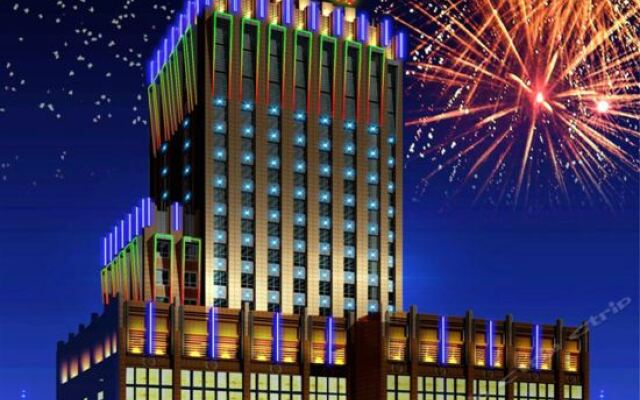 Inner Mongolia Huachen Hotel вид на фасад