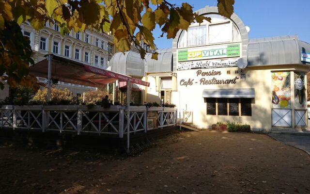 Отель Penzion a restaurace U Pidly вид на фасад