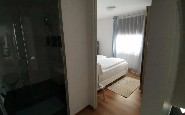 Ferienwohnung mit Aussicht auf die Burg