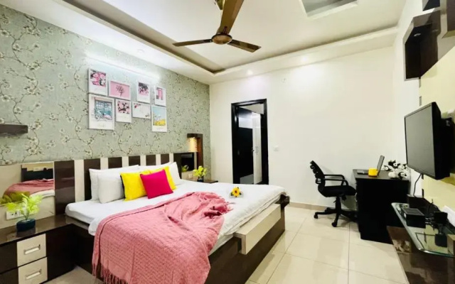 BluO 2BHK Jaipur - Terrace Garden, Balcony, Lift