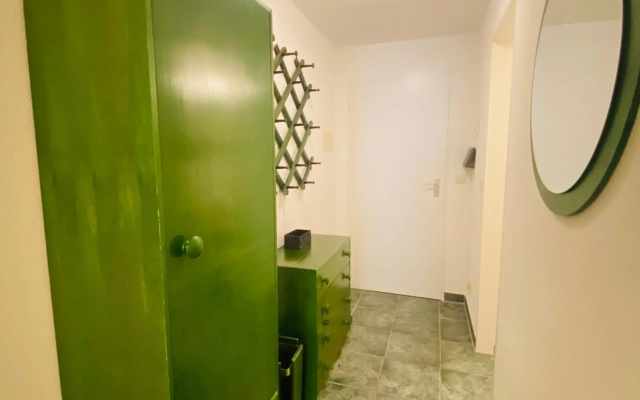 Apartment mit Bergblick in bayerischen Alpen