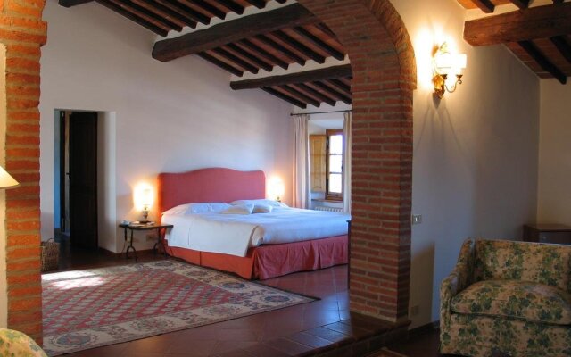 Отель Locanda dell'Amorosa Синалунга комната для гостей