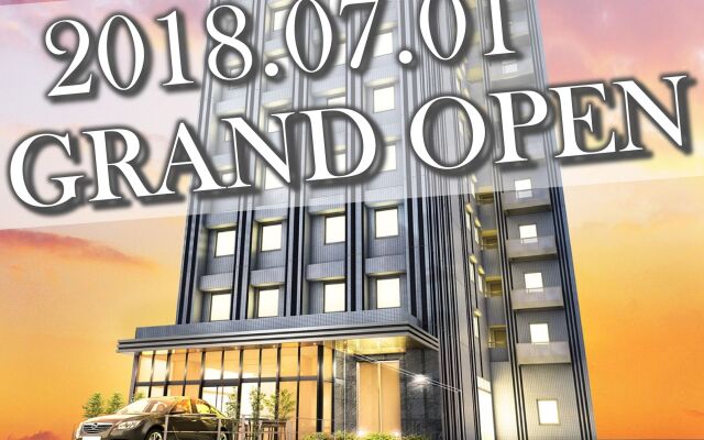 Hotel Wbf Fukuoka Nakasu Фукуока вид на фасад
