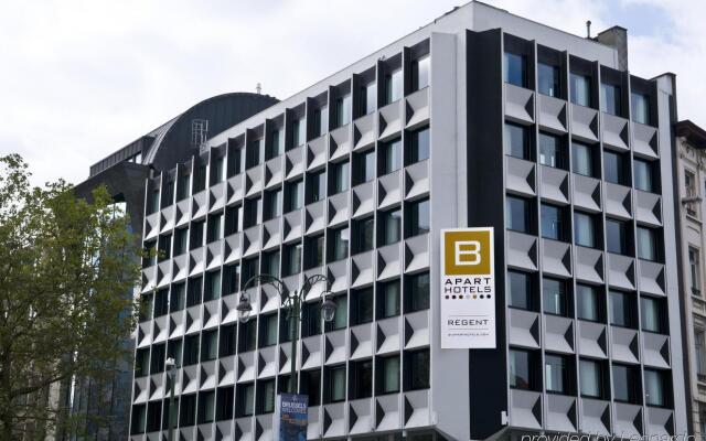 Отель B-aparthotel Regent Бельгия, Брюссель - 3 отзыва об отеле, цены и фото номеров - забронировать отель B-aparthotel Regent онлайн вид на фасад